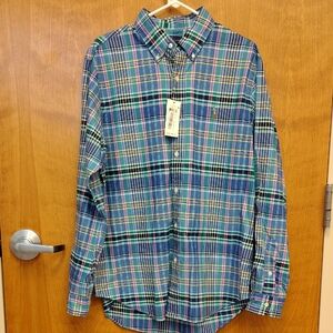 Ralph Lauren Multicolor Plaid Button Down Shirt
